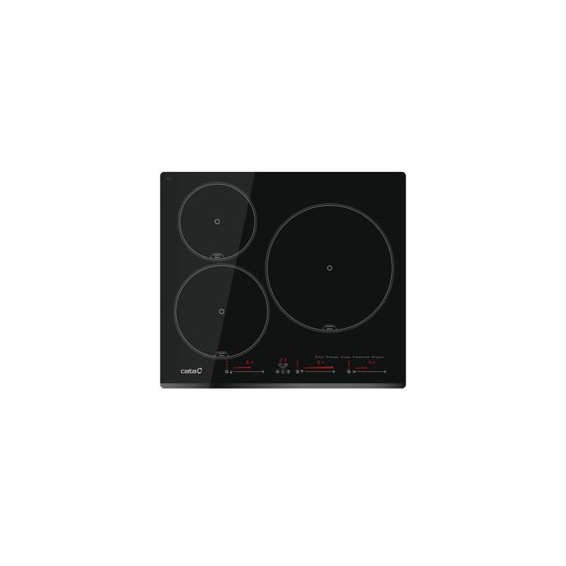 Cata  Placa Inducción Insb 6003E2 Bk 3F Bisel , Leroy Merlin