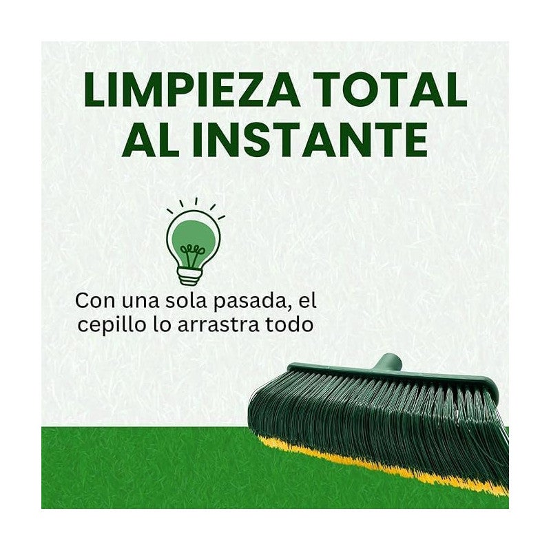 Brosse + poignée extensible de 0,8 à 1,4 m pour balayer gazon artificiel. Produit adapté à tout type de pelouse - 4