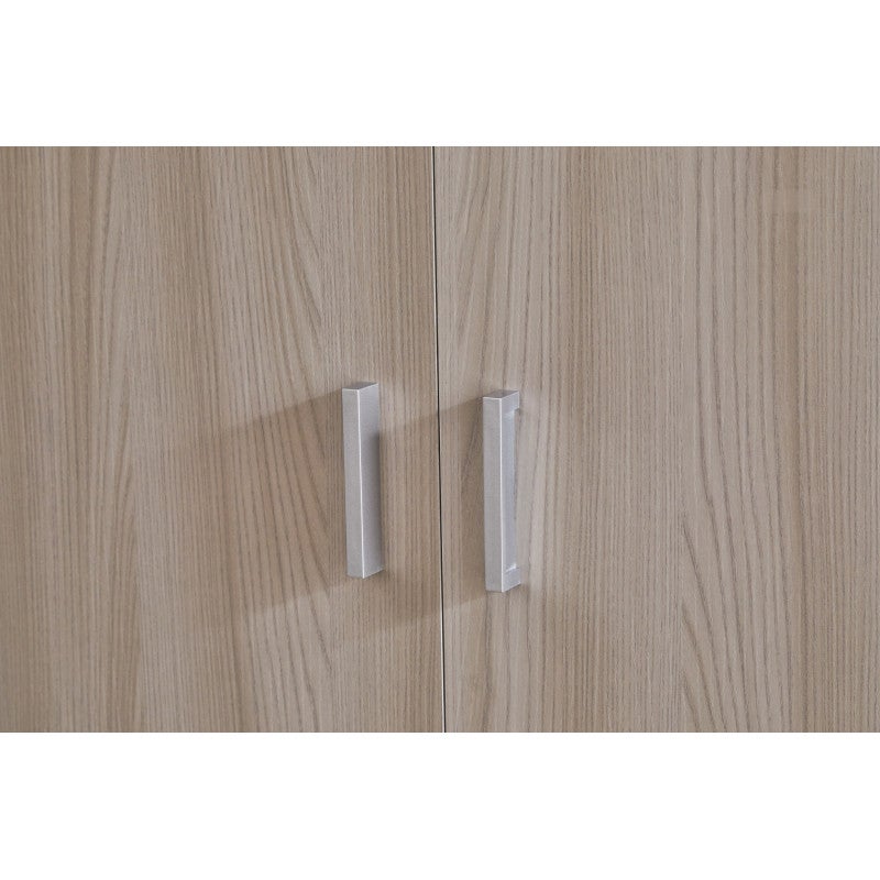 Mobile 2 Ante Specchio 83L x 29P x h190 – Finitura Bianco Fiammato – Sarmog - 5