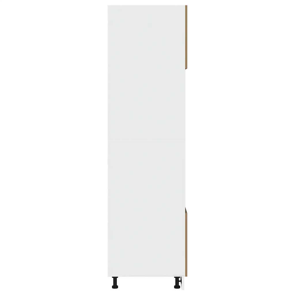 Colonne à micro-ondes Chêne artisanal 60 x 57 x 207 cm Bois d'ingénierie - 7