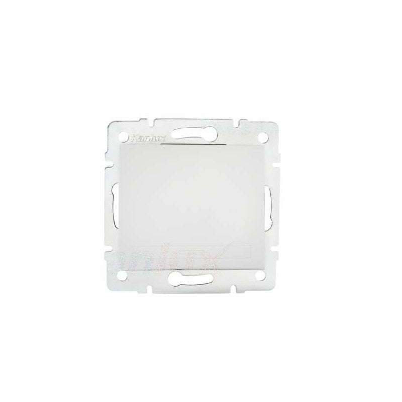 DOMO simple Interruptor Recesable Blanco | Leroy Merlin