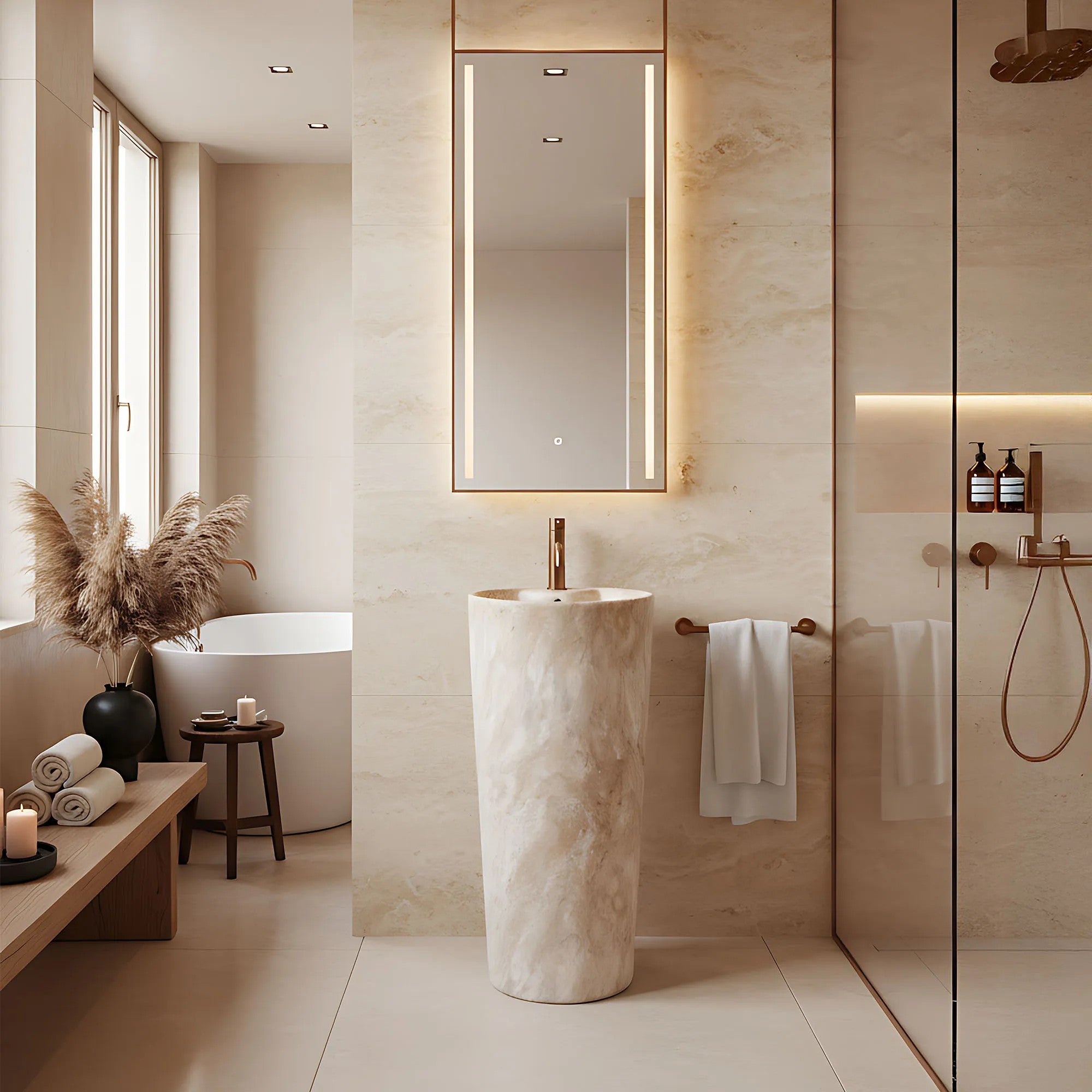VASQUE AUTOPORTANTE REA BLANKA SAVANA MATT BEIGE - 8