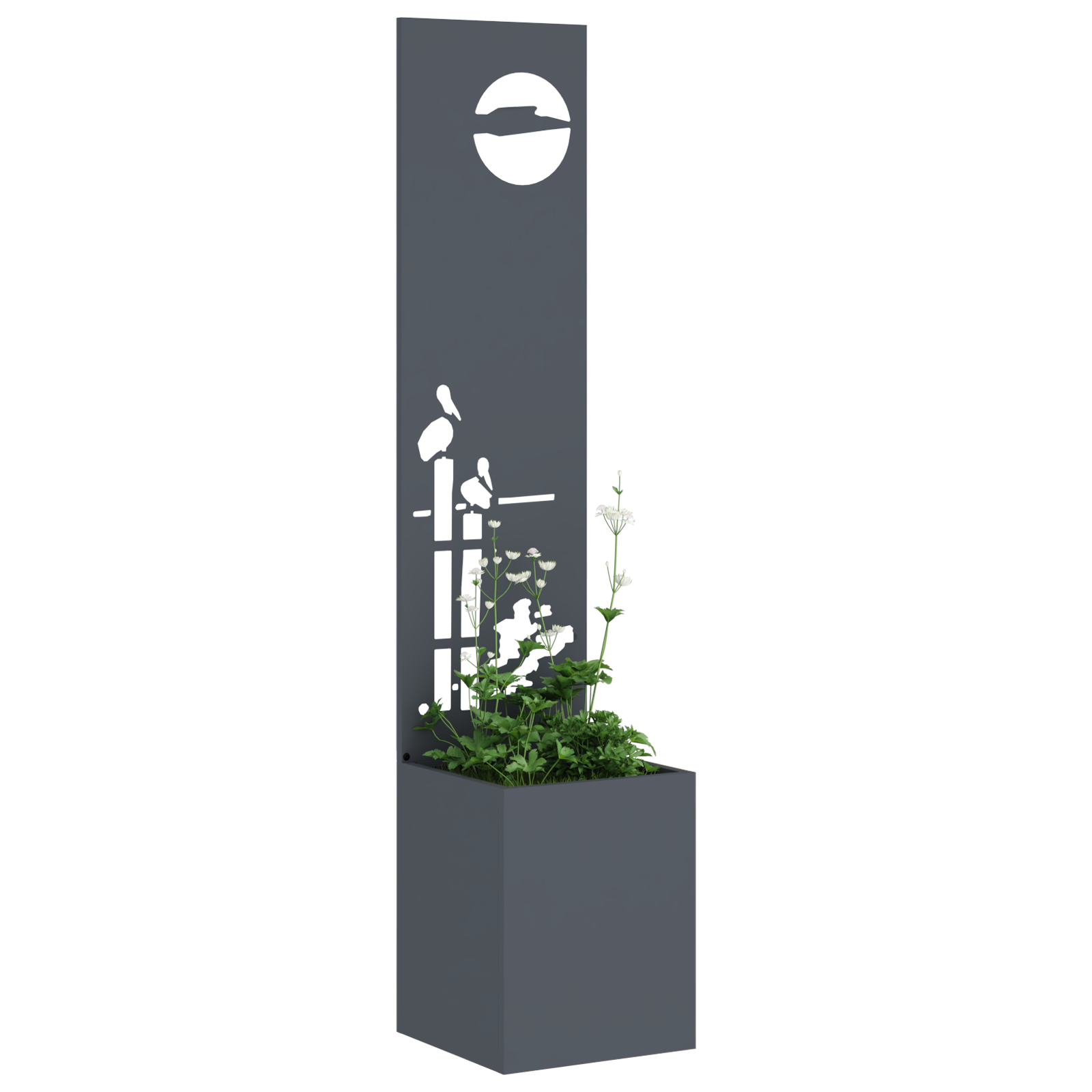 Écran de confidentialité de jardin Anthracite 32 x 150 cm vidaXL - 3