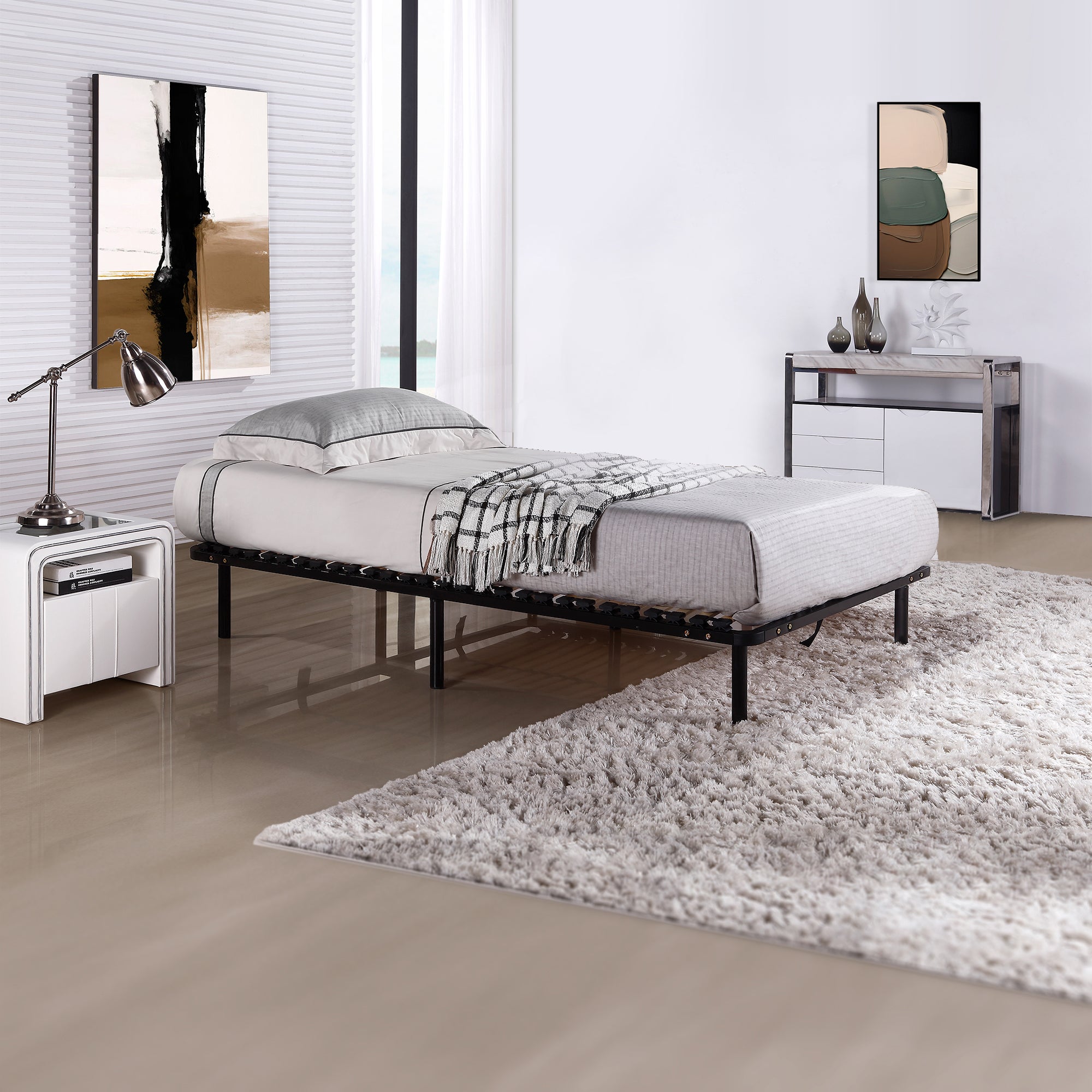 Rete Letto Neeu IF32 80x200cm con Doghe in Legno Ammortizzate