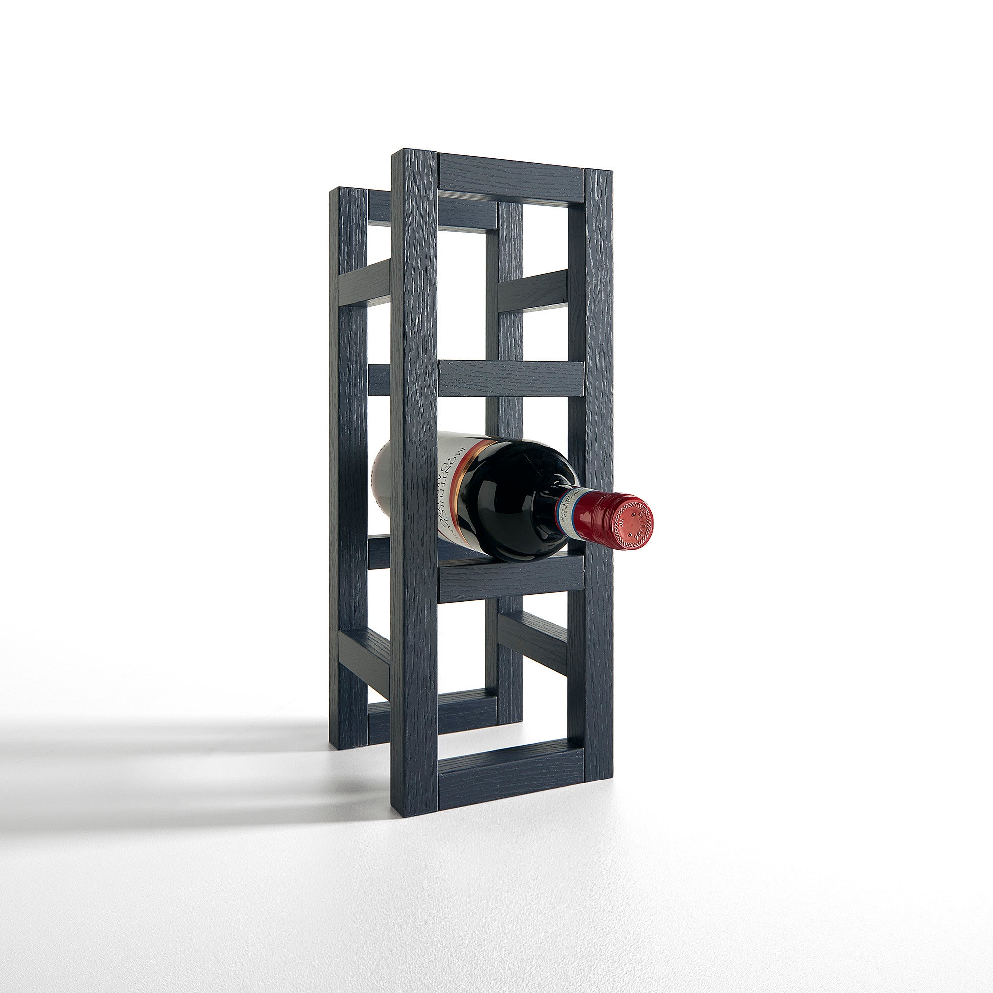 ARHome Porte bouteilles Modern 38 8 X 14 4 X 14 4 Bleu Nuit Casier arhome-porte-bouteilles-modern-38-8-x-14-4-x-14-4-bleu-nuit-casier