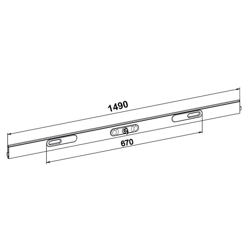 Lame avec serrure recoupable, enroulement intérieur, blanc - 2