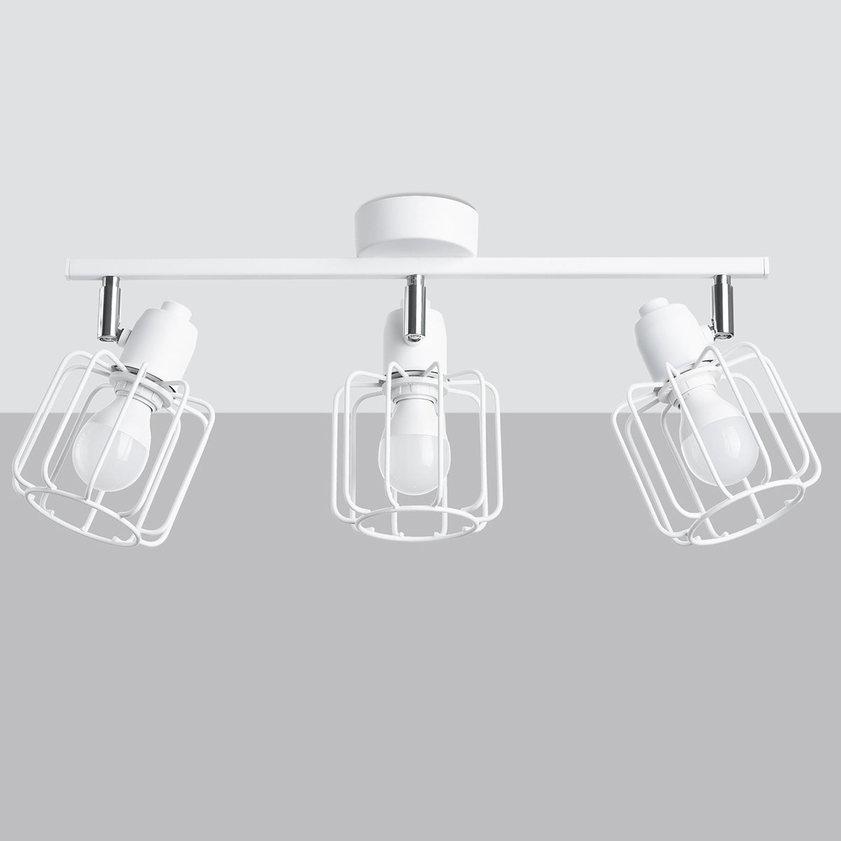 Plafon CELUBI 3 biały LED 4000K - 48x17x19cm Sollux