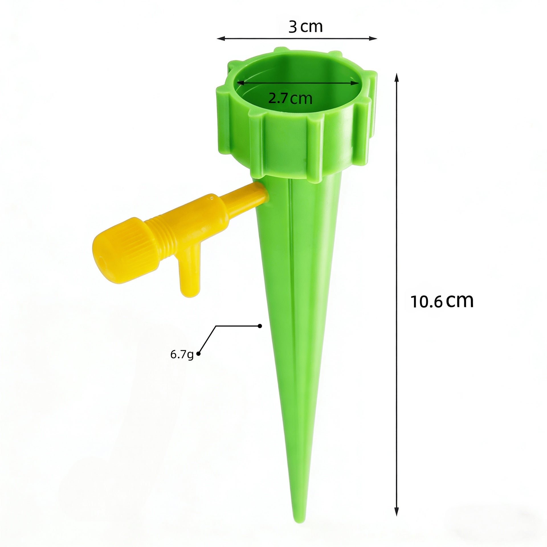 Lot de 12 arrosages automatiques réglables - Facile à arroser - Pour plantes en pot, fleurs, jardin, plantes - 2