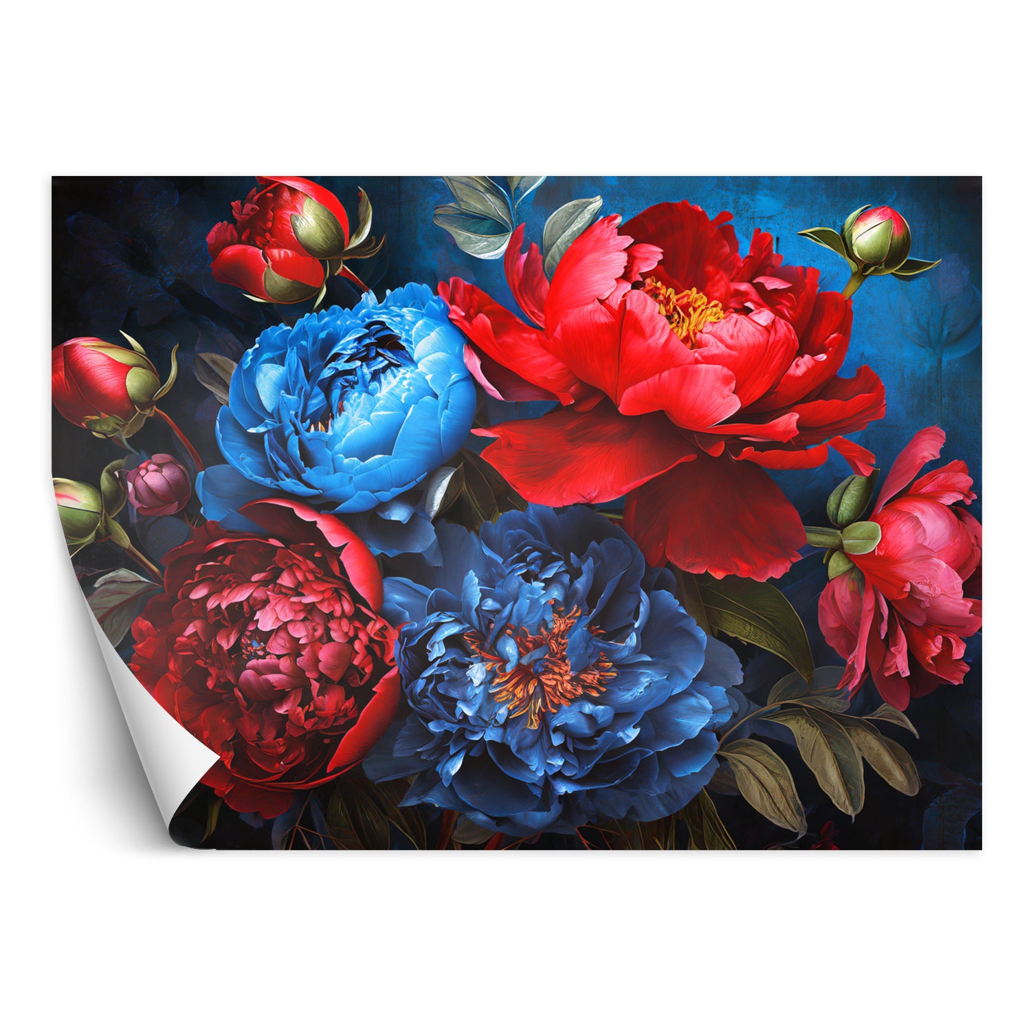 Fototapeta, Piwonia Tulipany Kwiaty 150x105