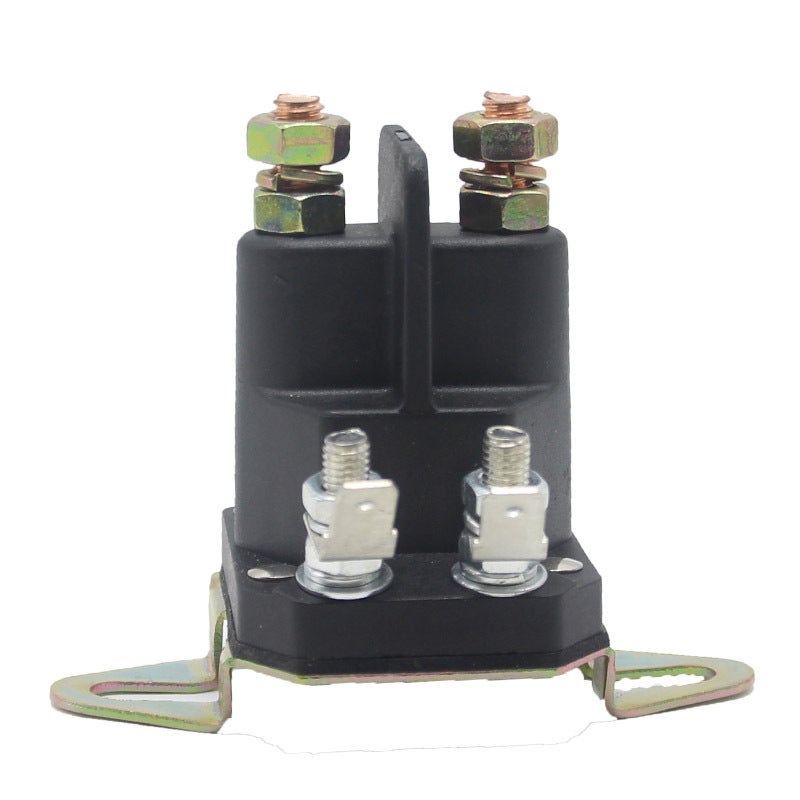 Czarny przekaźnik elektromagnetyczny do kosiarki 435-103, wyłącznik rozrusznika samochodowego do trawy 12VDC 117-1197