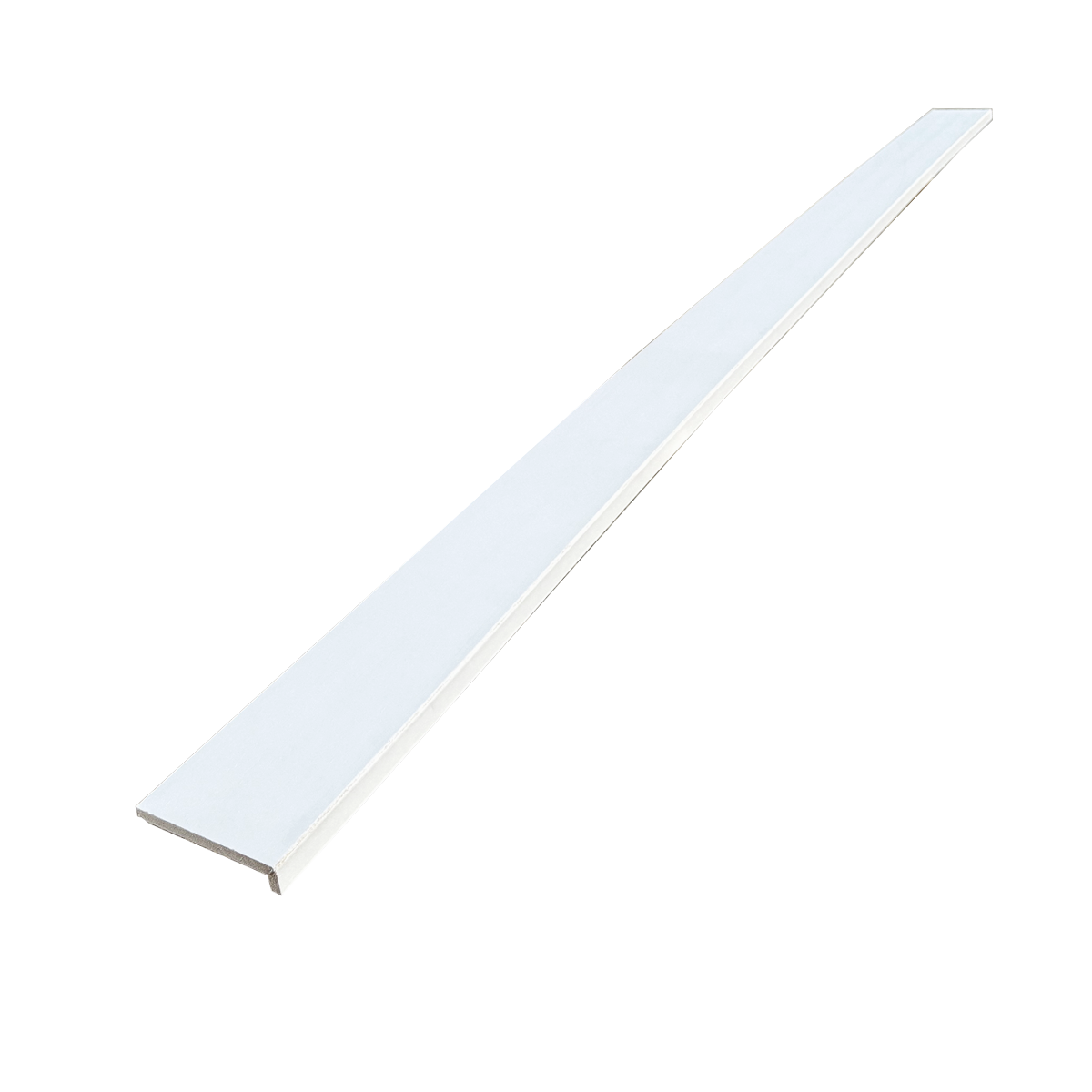 Lot de 6 Surplinthes MDF Prépeint Blanc, L.2.44 m x H.12.8 cm, Ep.22 mm - 3