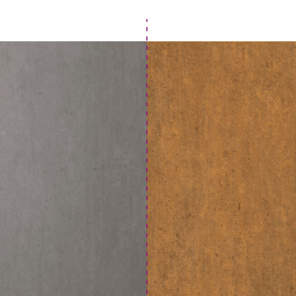 Bordures de pelouse 10 pcs 10x103 cm acier corten flexible - 9