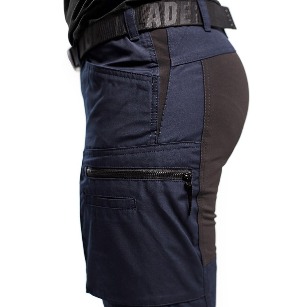 Pantalon de travail services stretch femme Blaklader polycoton Marine Foncé / Noir 40 - 4