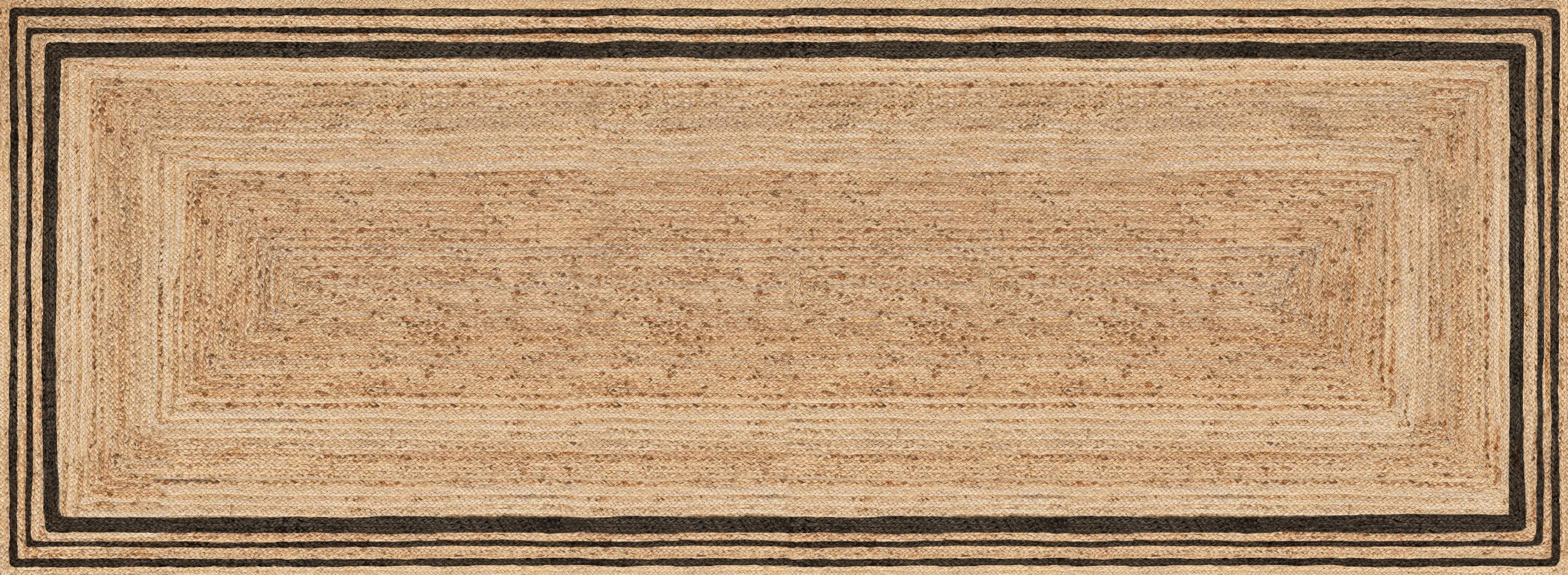 Tapis antidérapant en vinyle, Carthago Noir 66x180 cm - PVC imprimé, lavable, ignifuge, pour le salon et la cuisine - 2