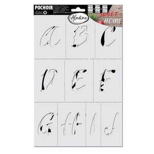 Rayher Stencil Scrittura 2 | 30 × 30 cm acquistare da