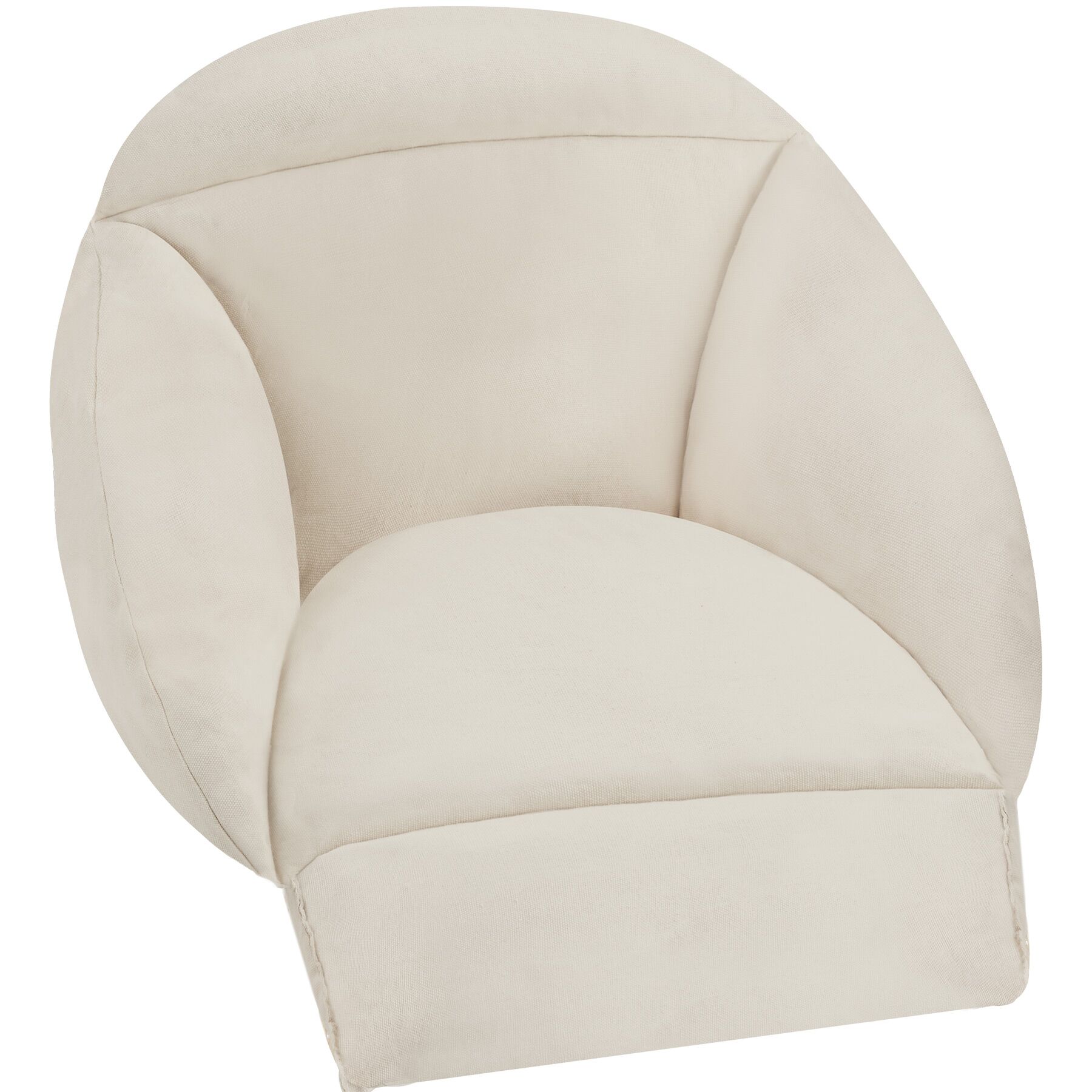 Tectake Fauteuil suspendu Samira - beige - 5