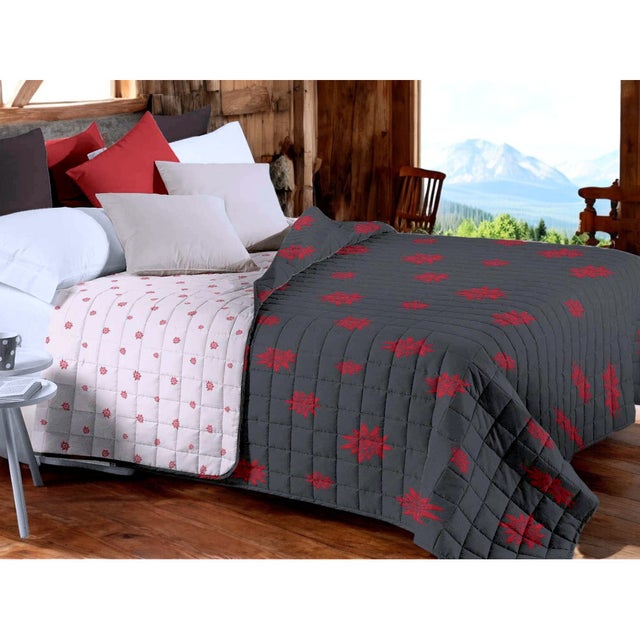 Casatessile Colcha De Chenilla Para Cama De Matrimonio Slalom 260
