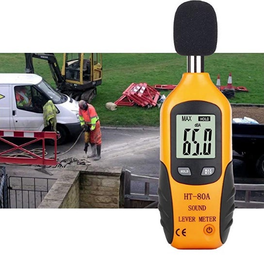 Sonomètre 30-130dB, Sonomètre, Décibelmètre Pour La Construction, sonometre deci