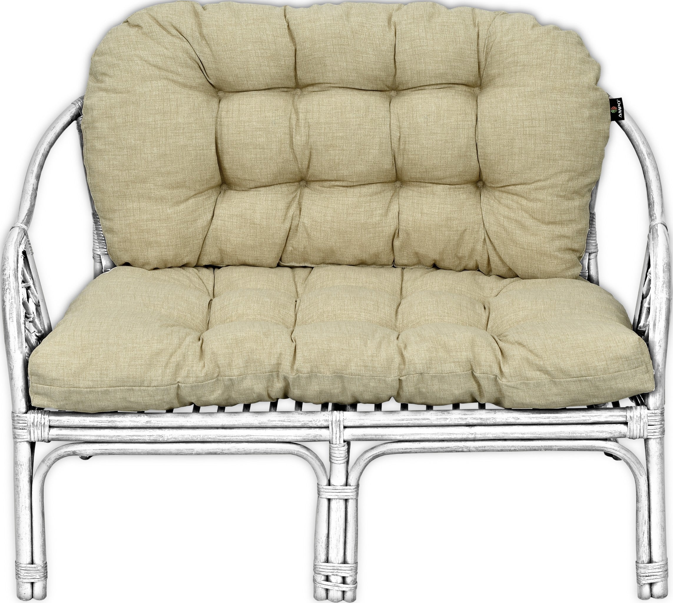 Poduszka na sofę rattanową AMPO beżowy 1 szt.