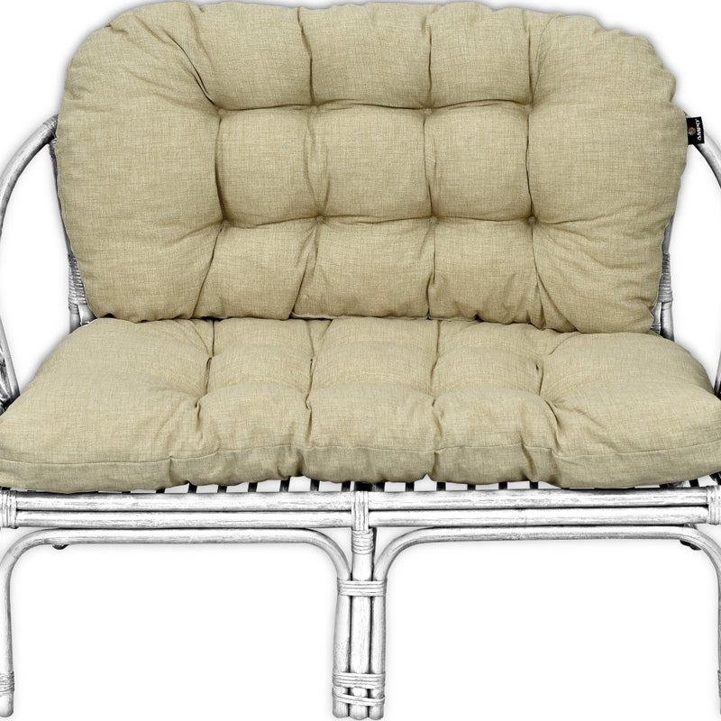 Poduszka na sofę rattanową AMPO beżowy 1 szt.