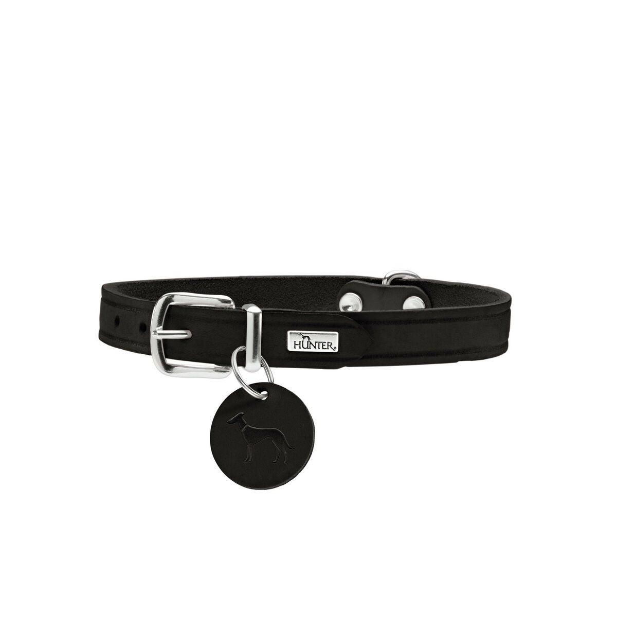 Collier pour Chien Hunter Aalborg Noir L 45-55 cm | Leroy Merlin