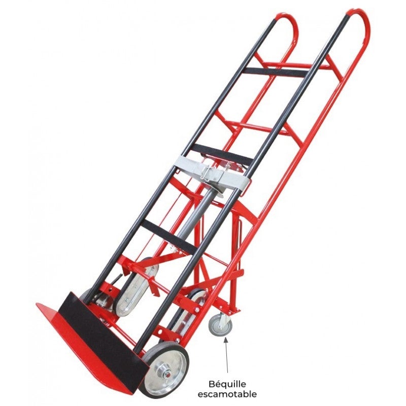 Diable acier charge lourde et encombrante 400kg fm40 stockman - 3