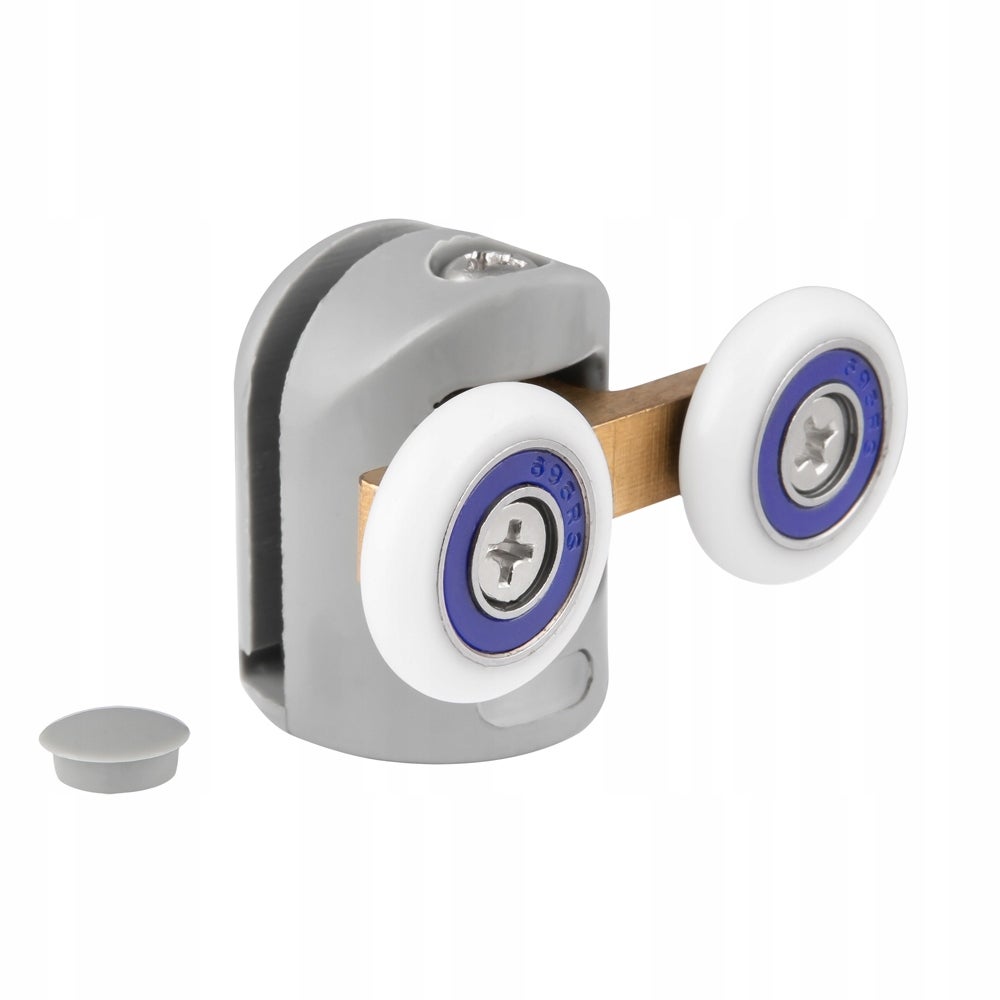 ROLKA DO DRZWI KABINY PRYSZNICOWEJ NATRYSKOWE ROLKI PODWÓJNE GÓRNE 20 MM - 3