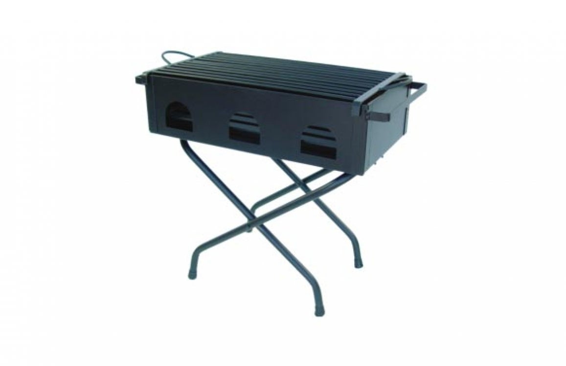 Imex El Zorro Barbacoa Carbon Rectangular Plegable Marca Carbón , Leroy Merlin