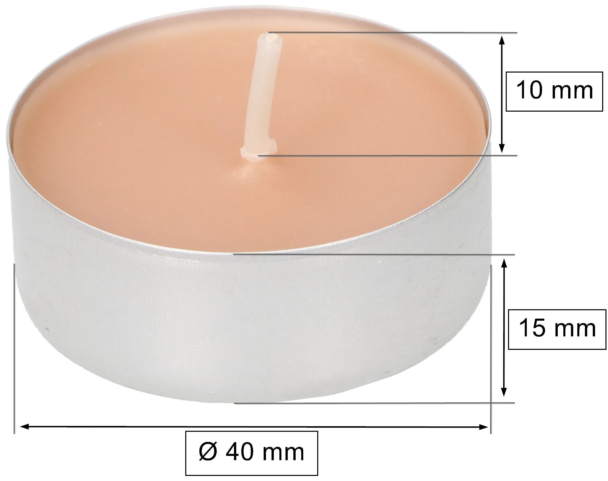 Zestaw tealight podgrzewacze świeczki zapachowe wkłady - 12 szt. - KOTARBAU - 8