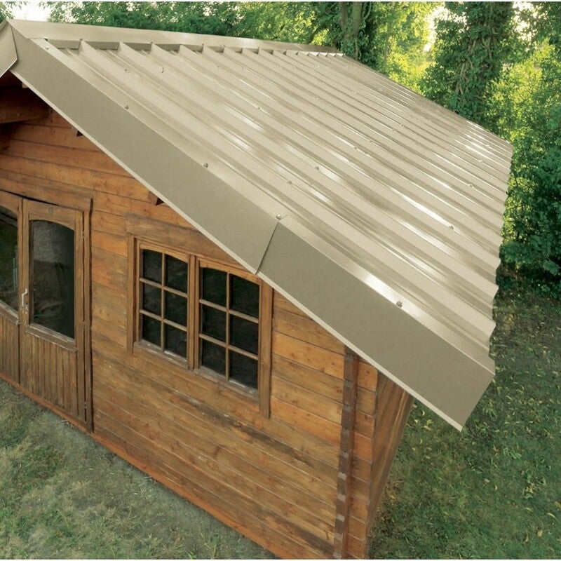 Bac acier laqué - Régulé 1045 0.63mm - Coloris - Beige 1015, Largeur - 105 cm, Longueur - 300 cm - 4