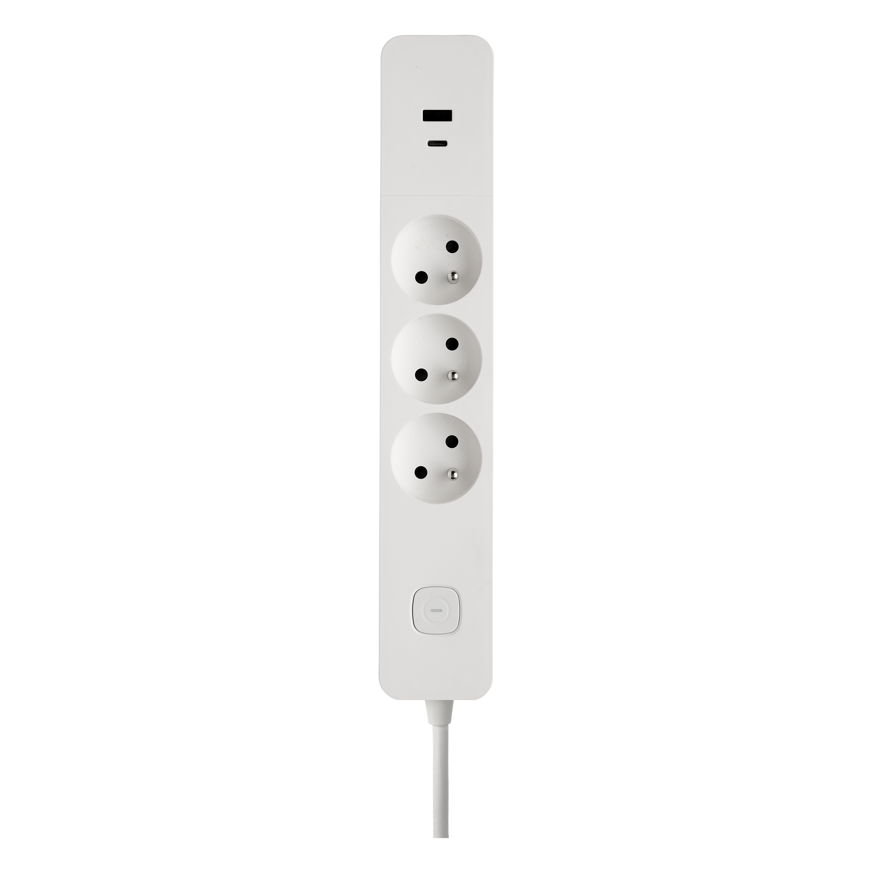 debflex - 701970 - Adattatore 2p-t Usa-eur, Colore: Bianco