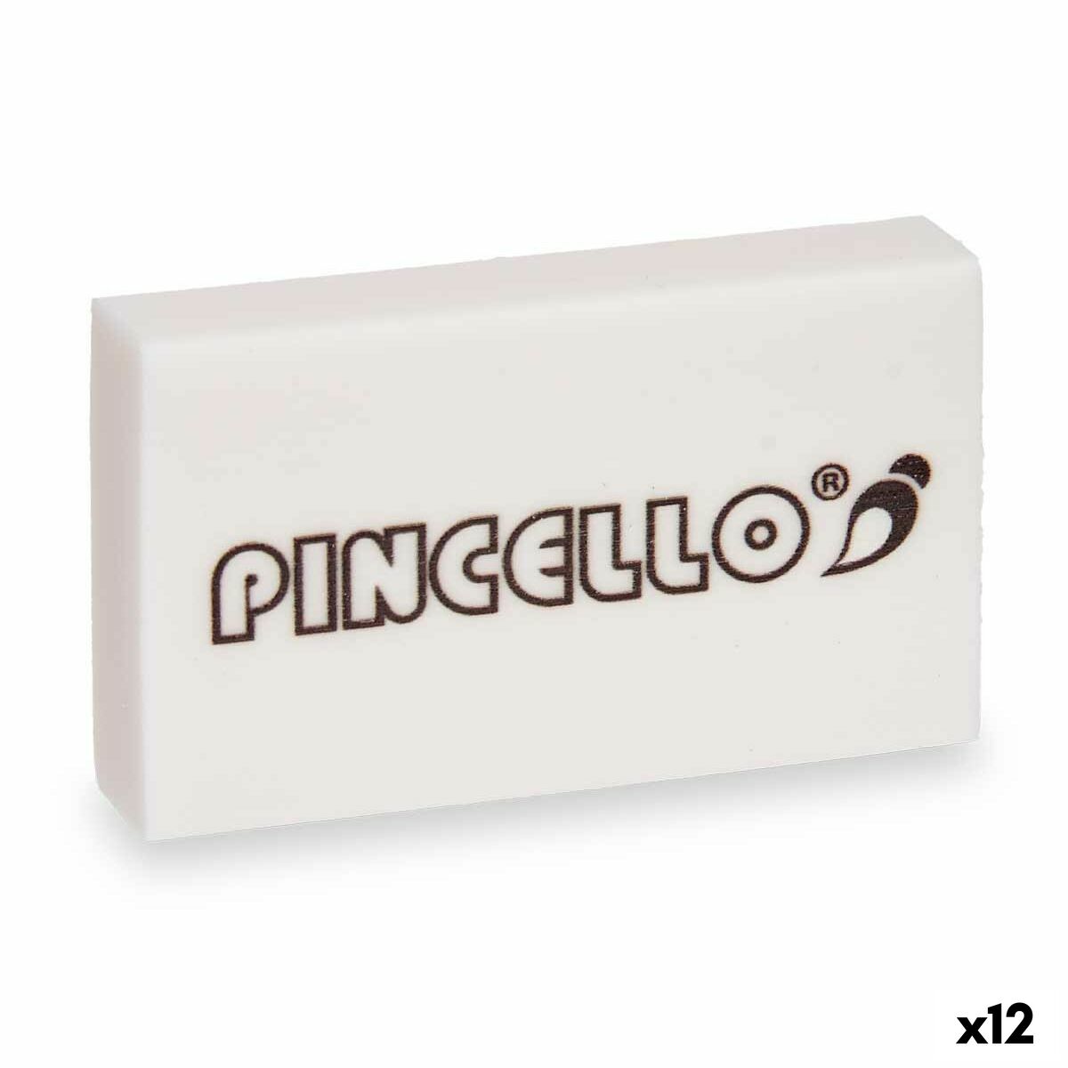 Gomma Da Cancellabile Giapponese - 2 Pezzi, PVC, Dimensioni 4,5x2,5x1,4 Cm - Cancella E Raccoglie I Trucioli