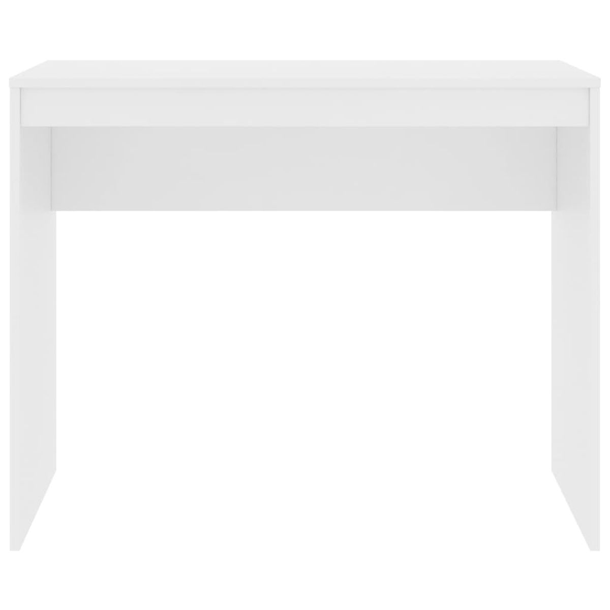 Bureau Blanc 90x40x72 cm Bois d'ingénierie vidaXL - 6
