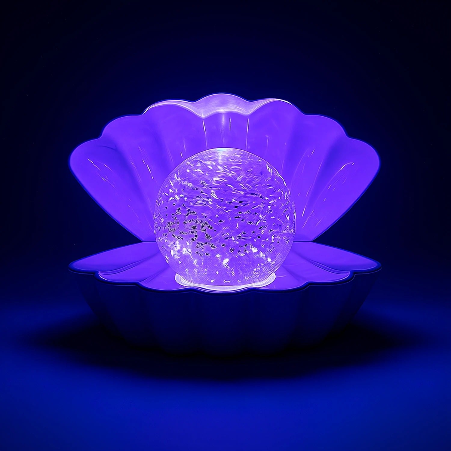 Lampa stołowa LED perła w muszli Sparkly biała 0.8W RGB tworzywo sztuczne wym:15x18x13cm IP20 Rabalux - 2