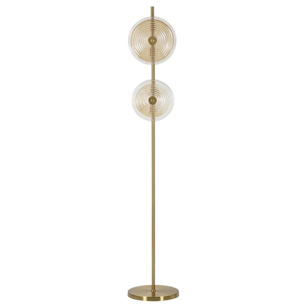 Lampa Podłogowa MF215, Metal, Złoto, Seven Design