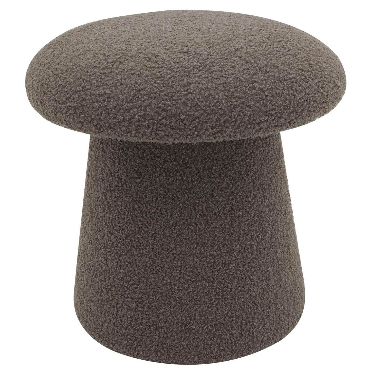 Relaxdays Set Tavolino E Sgabello, 40 X 40 Cm, Tavolo Con Pouf Salvaspazio Rotondo Per Divano Vetro Metallo Nero 49834669
