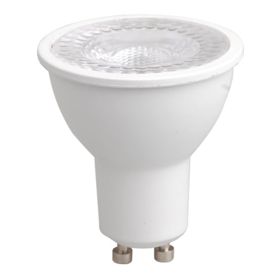 Lampadina LED dimmerabileElettronica d'argento dicroica LED 8W GU10 3000K 38º.