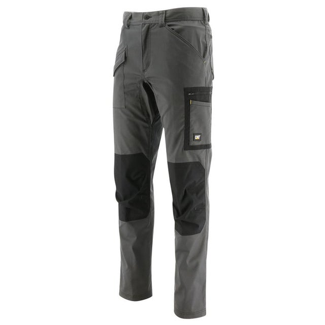 Pantalon de travail multipoches renforcé stretch Caterpillar ESSENTIALS CARGO TROUSER Gris / Noir 46