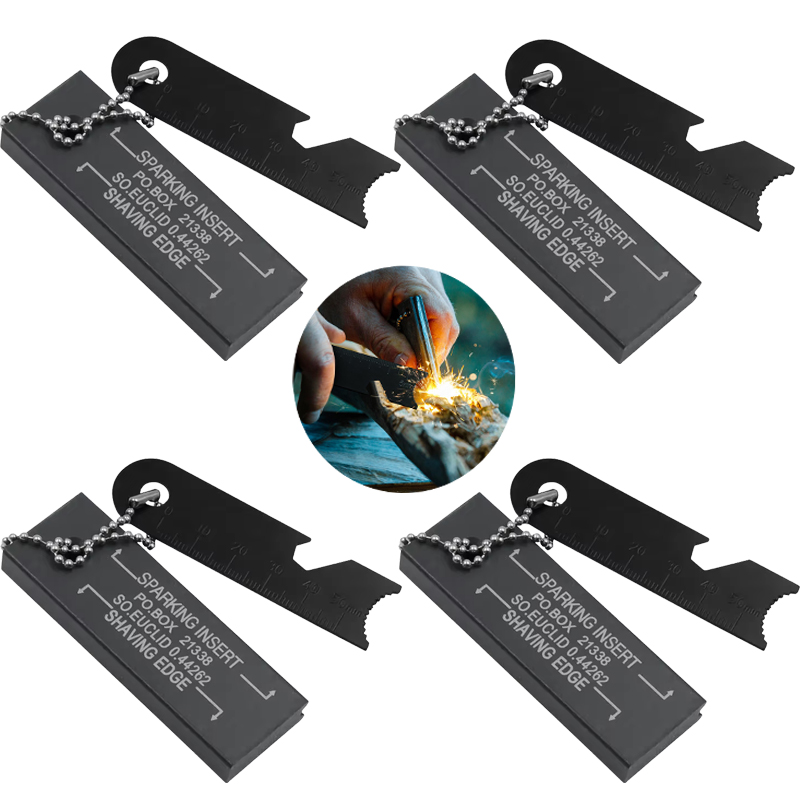 Briquet Porte Clés,Allumettes étanches,Kit Allumage Urgence