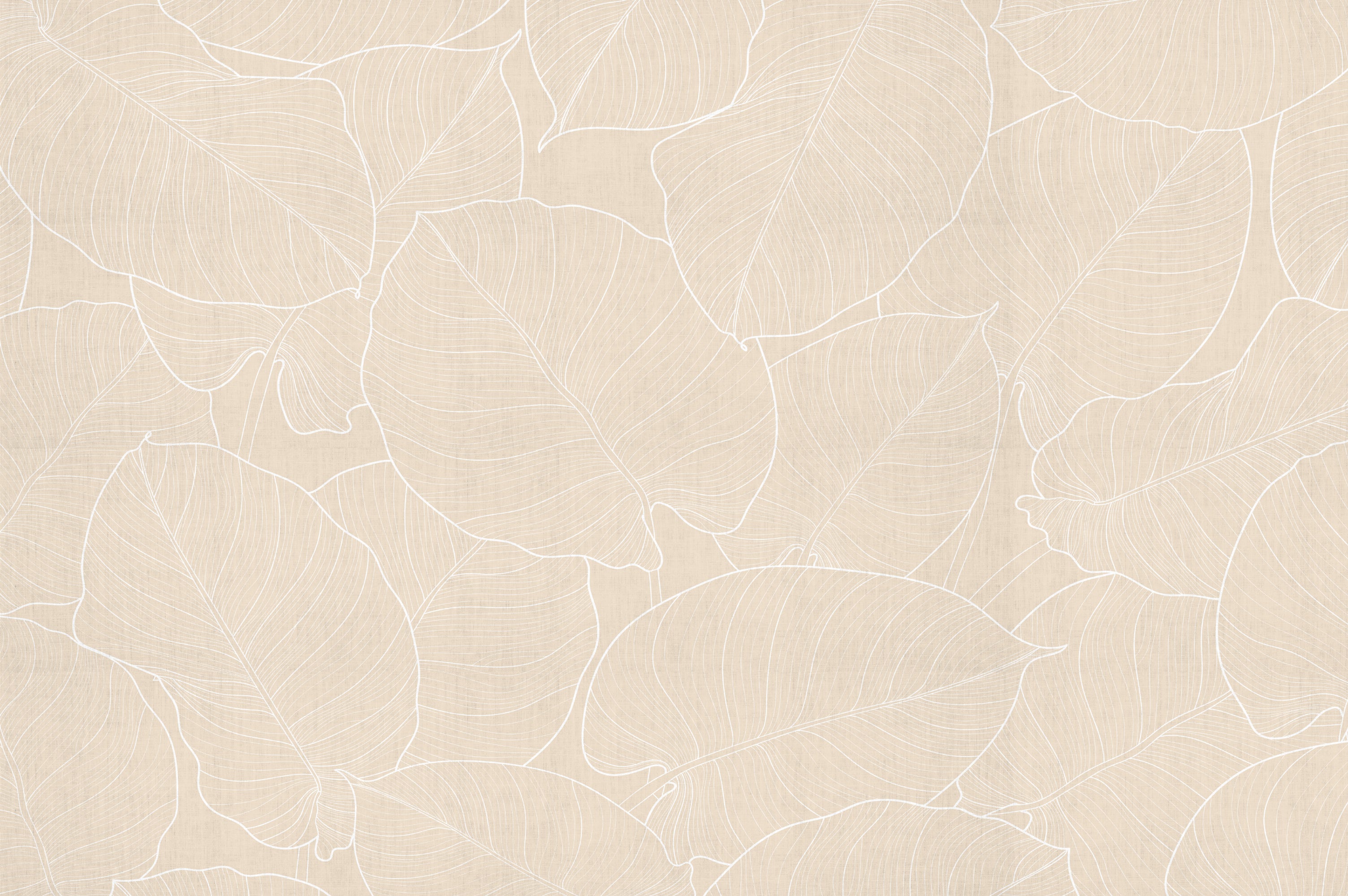 Dywan z PVC do wnętrz i na zewnątrz Hojas arena 133x200 cm - Winyl drukowany, antypoślizgowy, zmywalny, odporny — na taras i do domu.