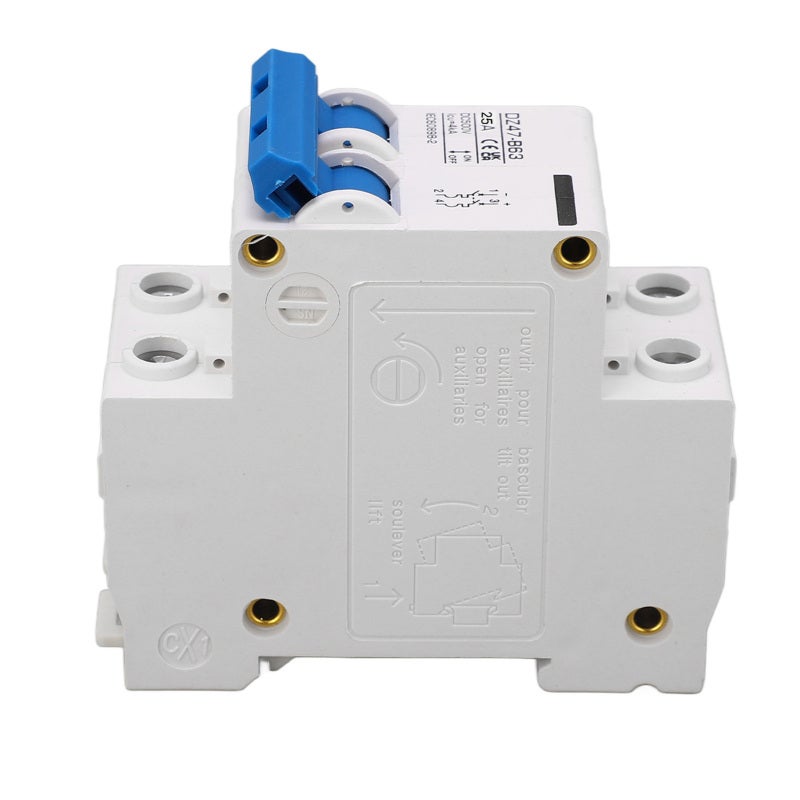Disjoncteur miniature DC Type B 25A, Rail DIN, Compatible avec système — free download