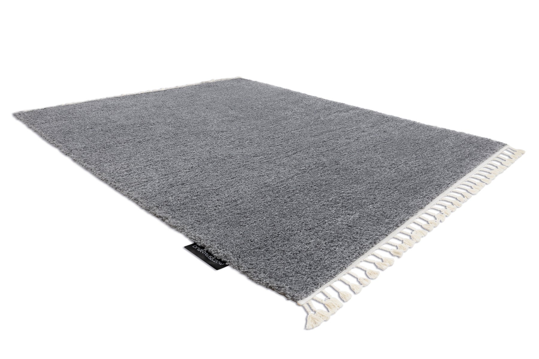 Tapis BERBER 9000 gris clair Franges berbère marocain shaggy 180x270 cm - 2