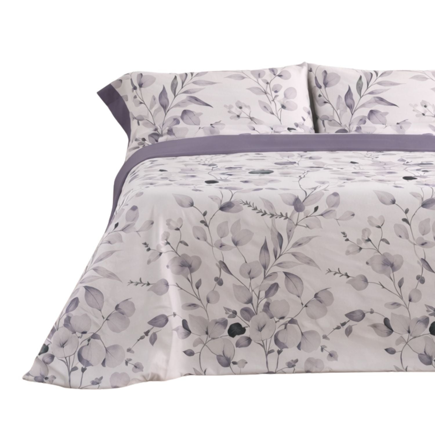 Jogo de Lençóis 144 fios Ahoa Malva Cama 160cm (4 peças) Donegal Collections - 8