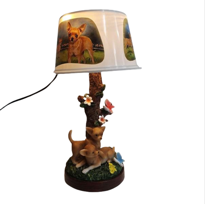 Wyjątkowa lampa stołowa USB z zabawnym nadrukiem - Ręcznie robiona (Model A)