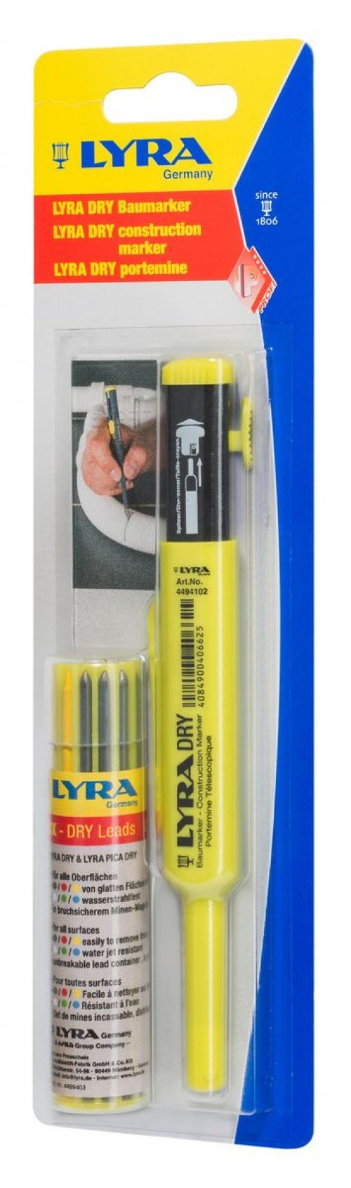 12 Mines Graphite 0,9 Mm 2B - Recharge Pour Porte-Mines COMPACT Fluo Et PL1 - Idéal Pour Écriture Et Dessin
