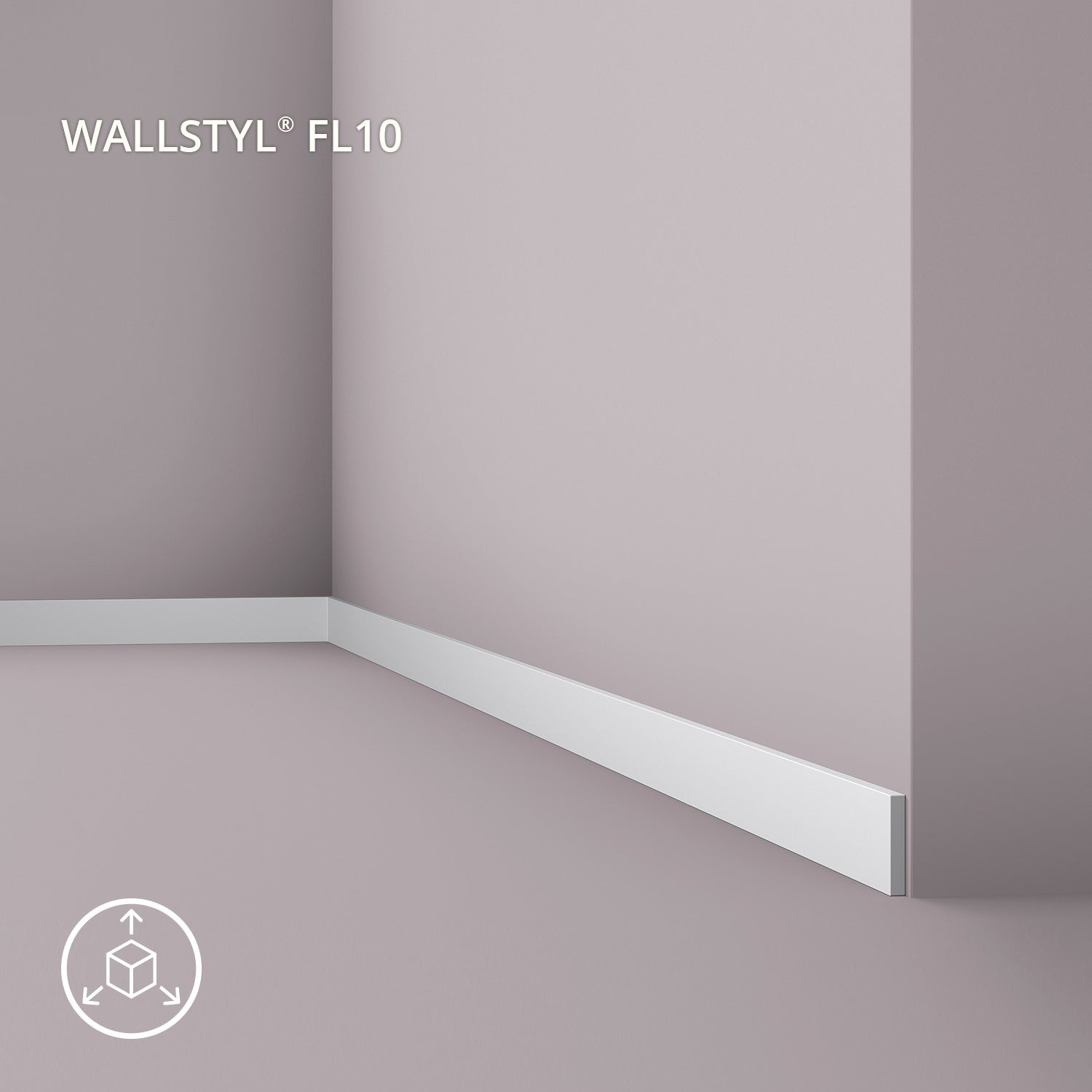 Plinthe NMC WALLSTYL FL10 Profil de décoration - 2
