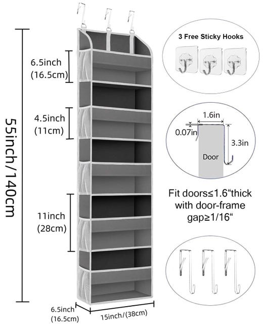 Porta organizer da appendere con 5 scomparti, porta organizer con tessuto non tessuto spesso, mensola sospesa per bagno | Leroy Merlin Porta organizer da appendere con 5 scomparti, porta organizer con tessuto non tessuto spesso, mensola sospesa per bagno | Leroy Merlin