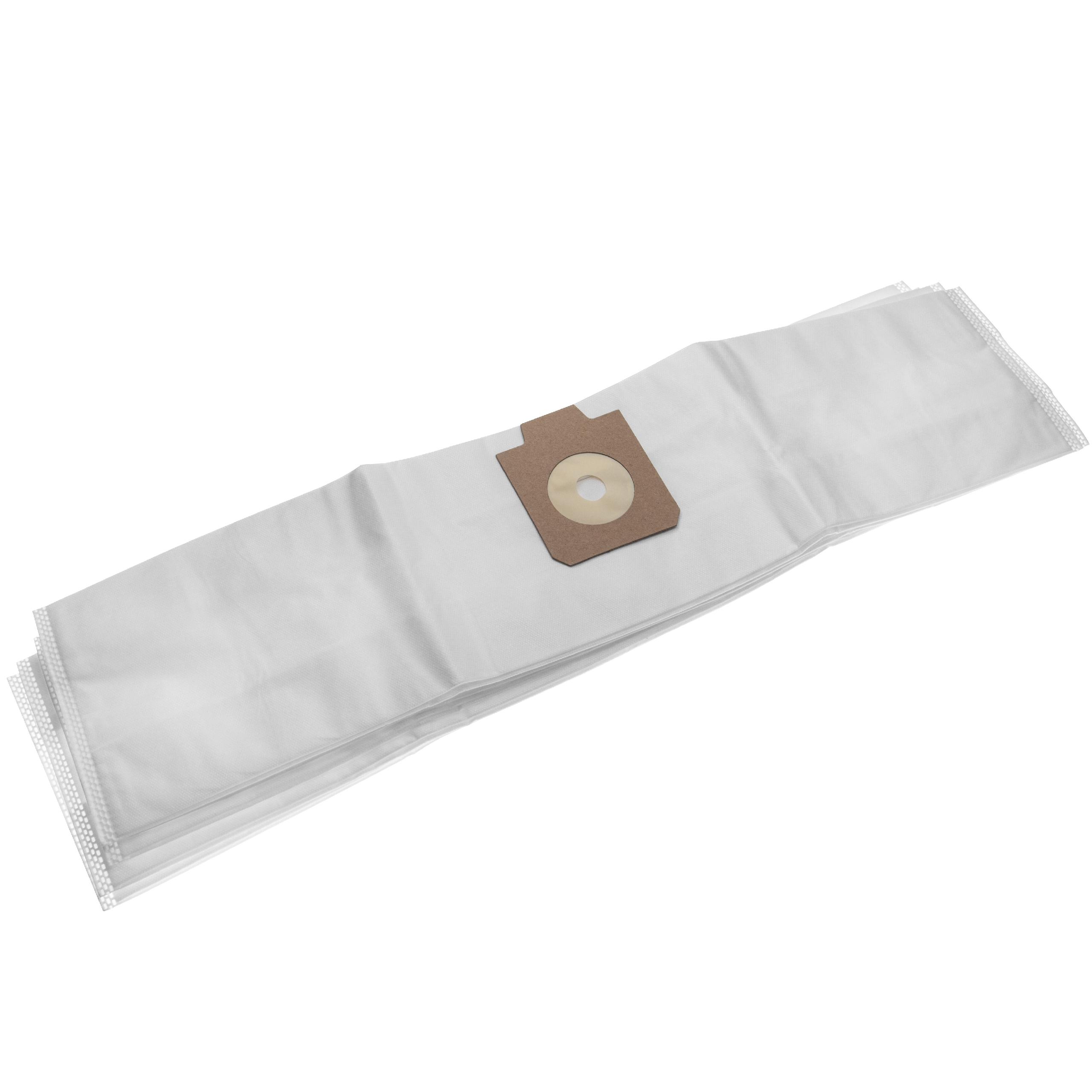 vhbw 10x Sacs compatible avec Aramis Euro 390 aspirateur - microfibre non tissée, 72,85cm x 17,05cm blanc - 2