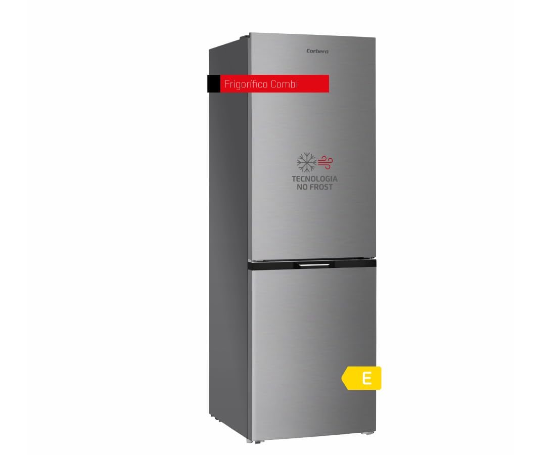 Corbero Frigorífico 1 Puerta Cch18024x 253L 181Cm Inox E - Imagen 3