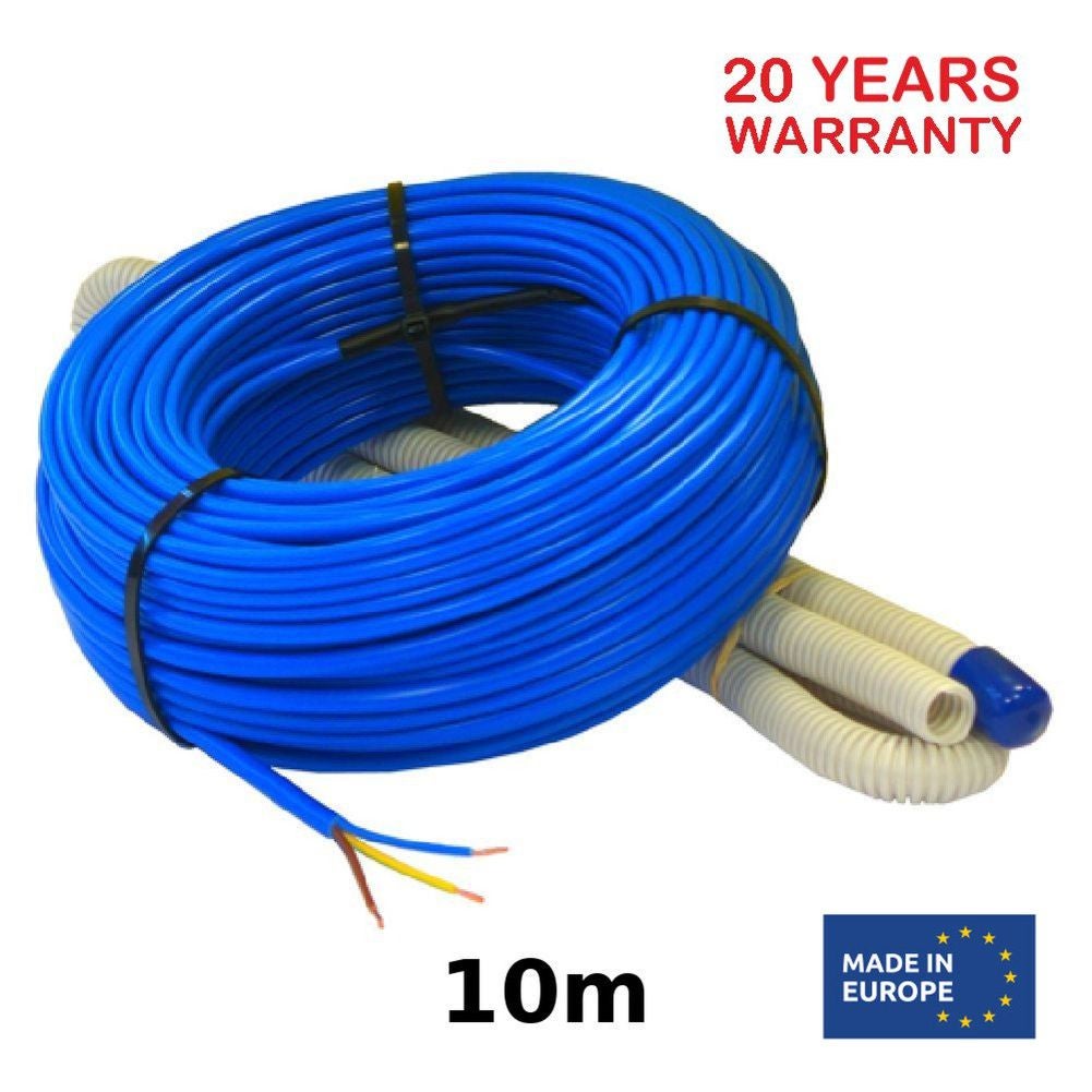 Kabel grzewczy 10 m THC20-10, 20 W/m, 230 V, 200 W